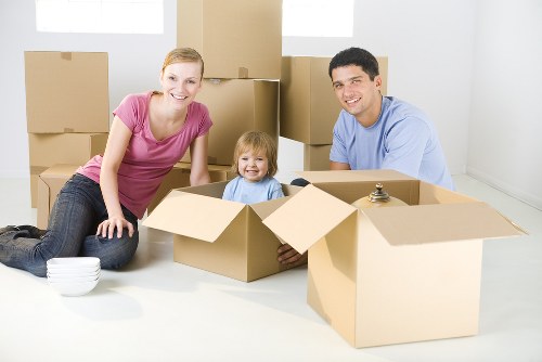 Packing and furniture protection used for removals in Mile End